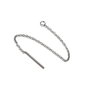 Accesorii cercei lant, otel inoxidabil 98x0,5mm (1per) INOX-T 012