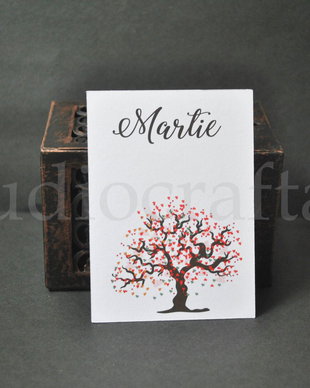20b cartonase martisor, handmade