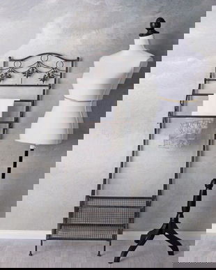 Suport de prosoape din fier forjat maro antichizat