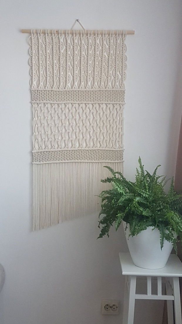 Decoratiune macrame pentru perete 100275