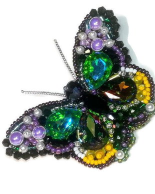 VANDUT Brosa -Fluturas Multicolor