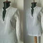 H&M BLUZA ALBA PANZA TOPITA BRODATA
