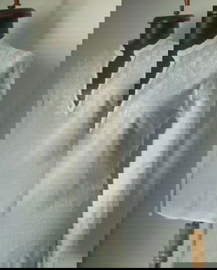 H&M BLUZA ALBA PANZA TOPITA BRODATA