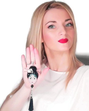 Colier Pandantiv - GEISHA ZU LIN din Colectia Geishelor