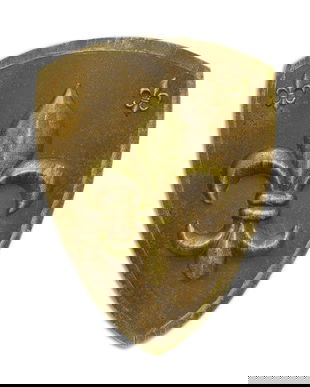 Scut din fier forjat antichizat