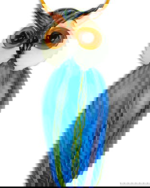 Bufnita din sticla Murano