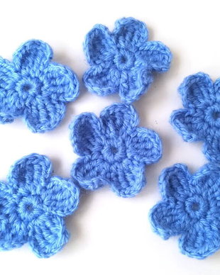 Floricele crosetate manual