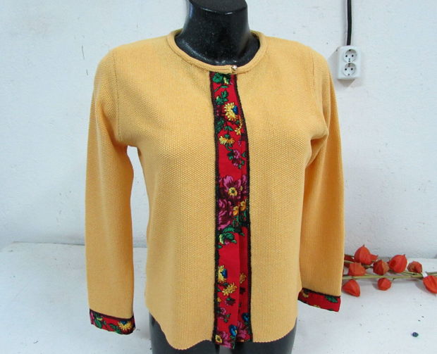 Jacheta/cardigan din tricot