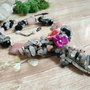 Colier opal si cuart cu floricele(rezervat)
