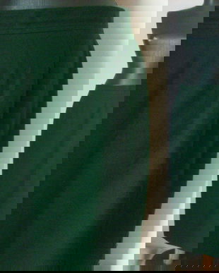 FUSTA STOFA LANA VERDE CROI DREPT