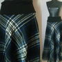 FUSTA AMPLA STOFA GROASA TARTAN