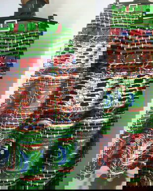 FUSTA AMPLA LUNGA CATIFEA BUMBAC RAIATA