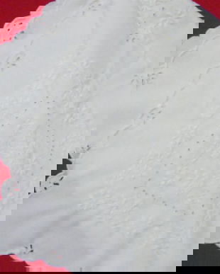 Napron broderie manuala