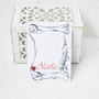 20b cartonase martisor, handmade
