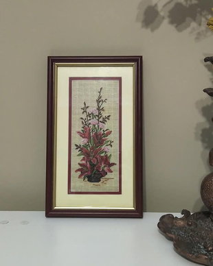 "Ikebana cu crini"