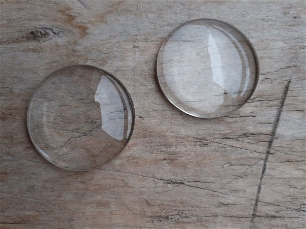 Cabochon sticla, 35 mm
