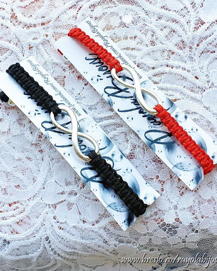 Bratara cu charm INFINIT
