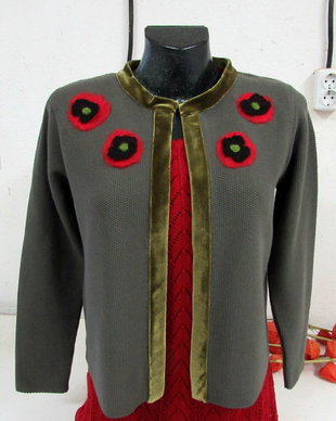 Jacheta/cardigan din tricot(rezervat)