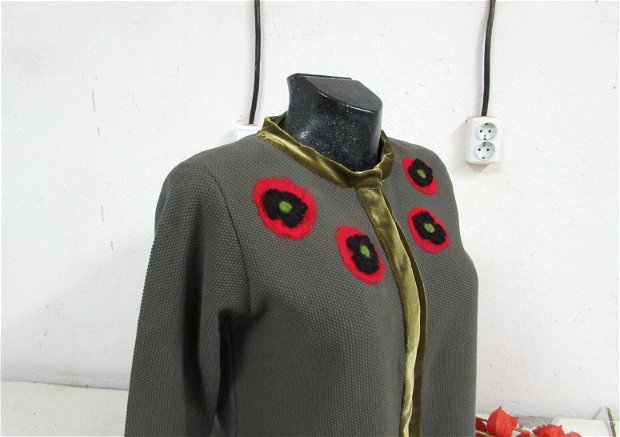 Jacheta/cardigan din tricot(rezervat)