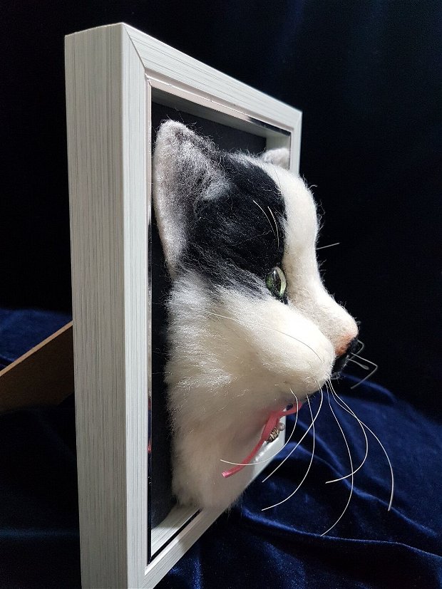 Portret Personalizat 3D Realistic -Cat-Animal de companie