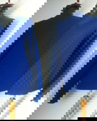 REFECTORY PULOVER CASMIR ALBASTRU ROYAL