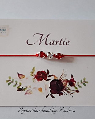 Bratara snur cu strasuri Swarovski Xirius 4mm