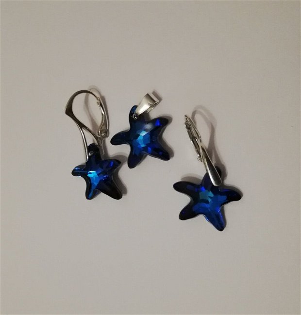 Set steluțe albastre