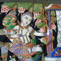 Husa perna decorativa model oriental