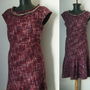 ROCHIE MIDI STOFA LANA VIOLET