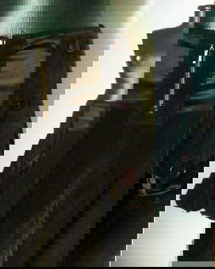 FUSTA MIDI GOGOSAR CATIFEA BUMBAC BROWN