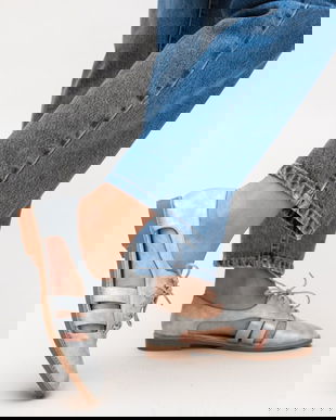 Pantofi Casual Elize Argintii