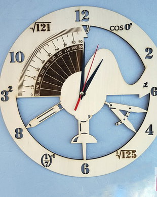 Ceas de perete matematica