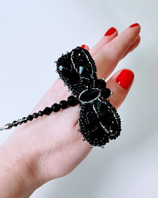 REZERVAT Brosa - LIBELULA LADY BLACK