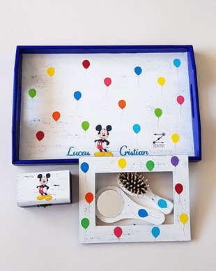 Set mot Mickey Mouse, set pentru taierea motului cu Mickey Mouse, set Mickey