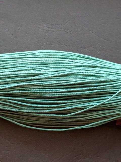 LF114 - (1m) fir cerat verde-turcoaz