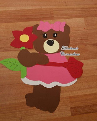 Decoratiune ursulet fetita