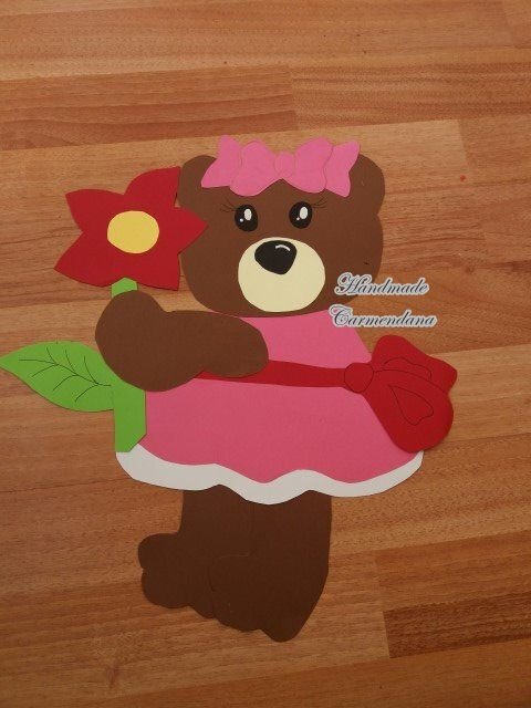 Decoratiune ursulet fetita