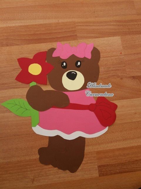 Decoratiune ursulet fetita