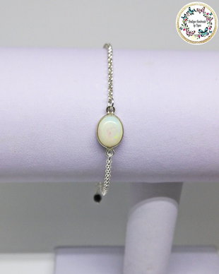 Bratara argint si Opal