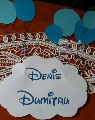 Decoratiune personalizata cu baloane