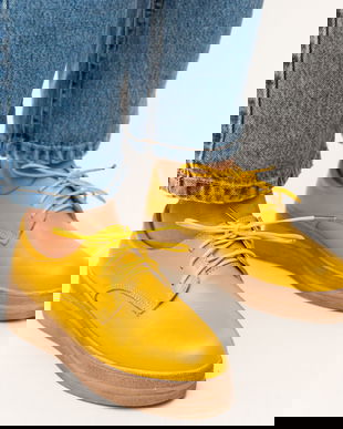 Pantofi Casual Irving Galbeni