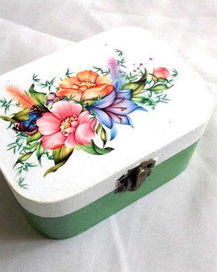 Cutie lemn decorata 35716