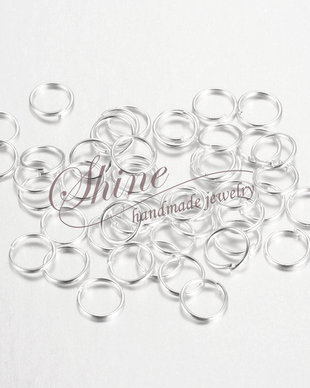 Zale argintii, 6mm (50 bucati)