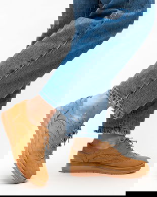 Pantofi Casual Haseeb Camel