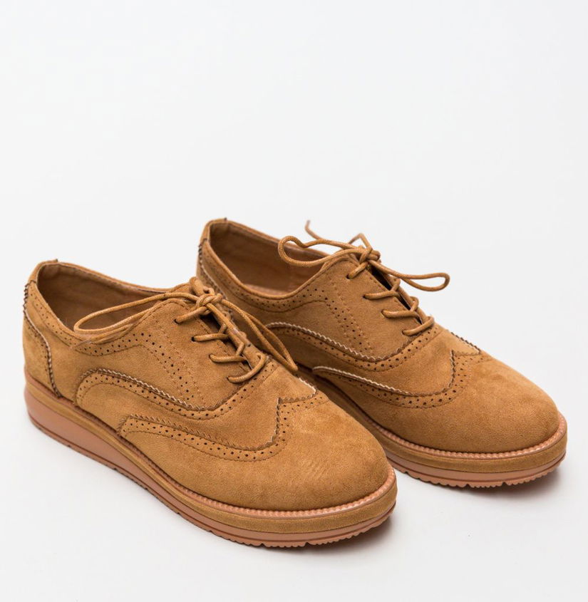 Pantofi Casual Haseeb Camel