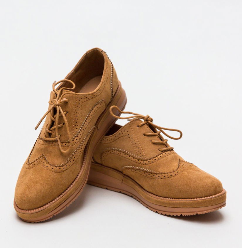 Pantofi Casual Haseeb Camel