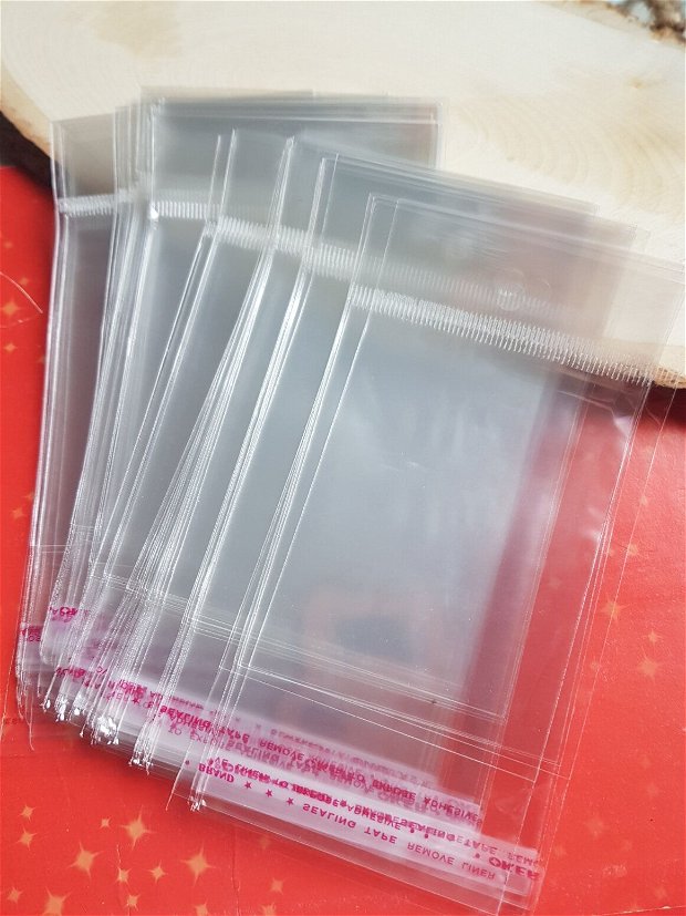 Set 200 punguțe transparente