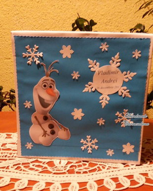 Cutie de dar Olaf