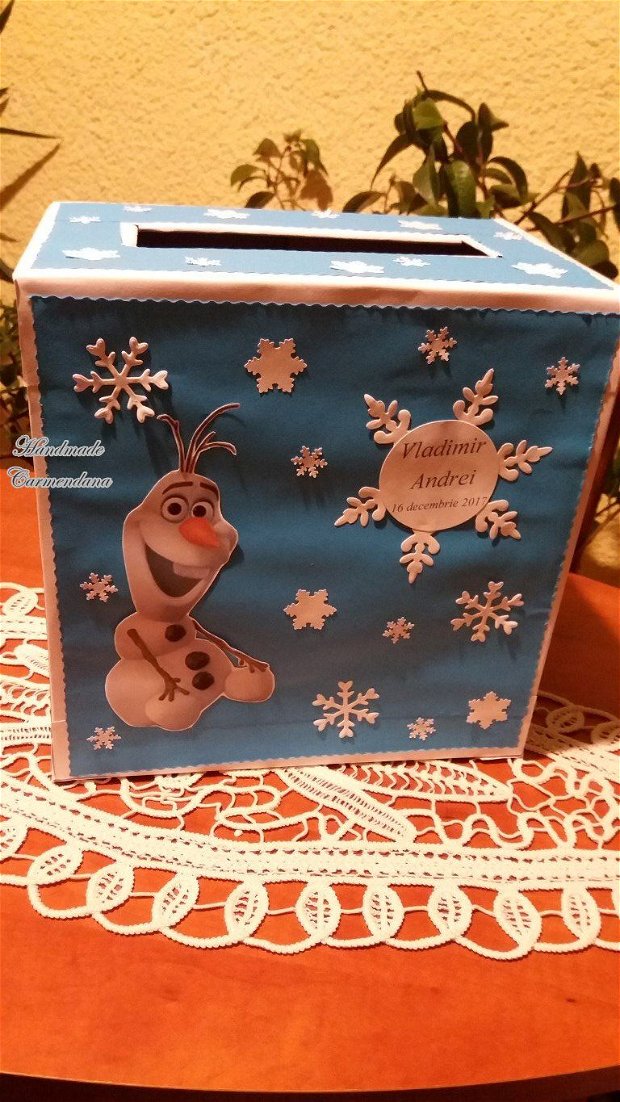 Cutie de dar Olaf
