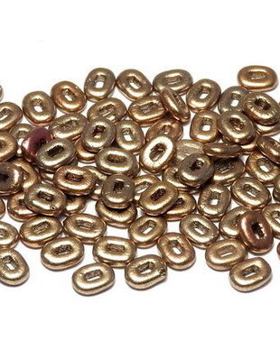 One Bead, 1.5x5 mm, Metalic Mix - 01610